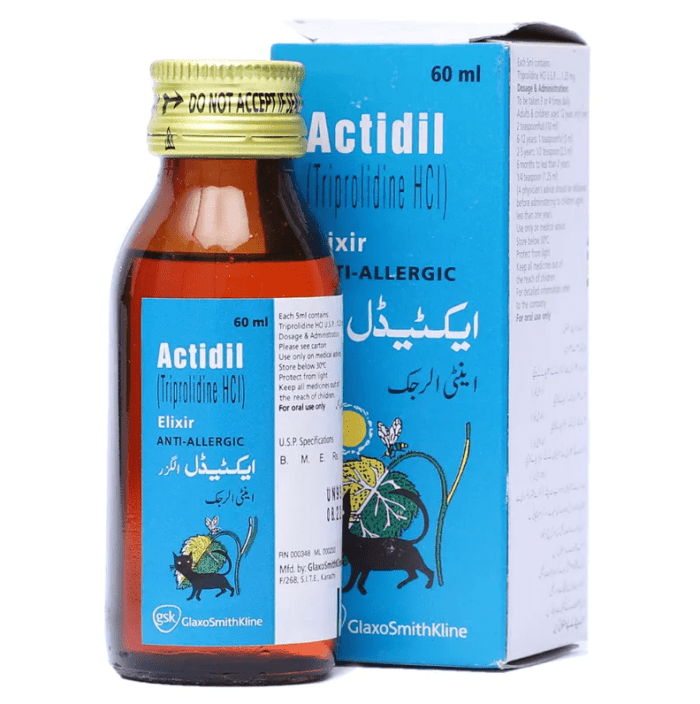 Actidil Elixir 60ml