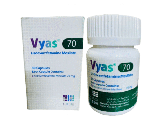 Vyas 70mg (Lisdexamfetamine Mesilate)
